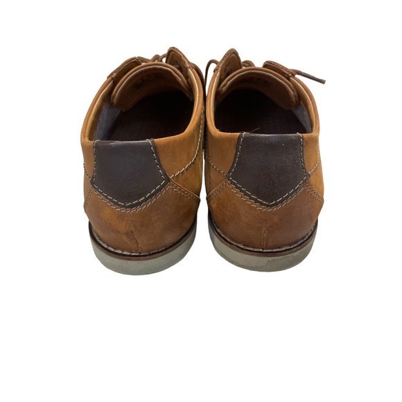Mens Clark's Camel Lace UpUltimate Comfort Collection ‎ Dress Shoes Sz 9 - Picture 3 of 8